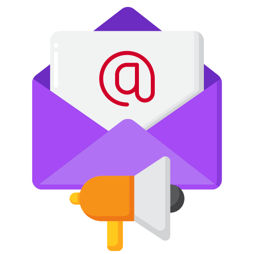 Email marketing icon